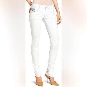 Women’s Diesel jeans. These are the softest most comfortable jeans ever.